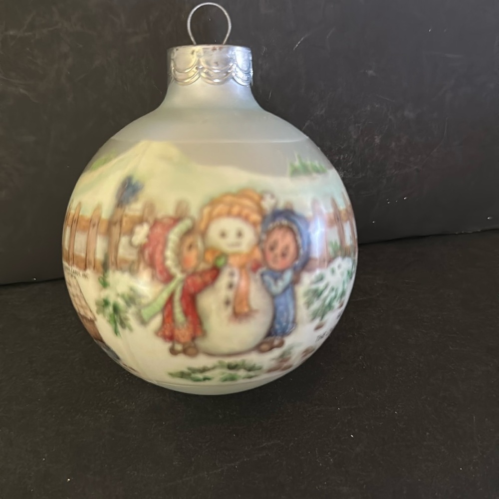 1989 Hallmark Keepsake Betsey Clark "Home For Christmas" Christmas Ornament